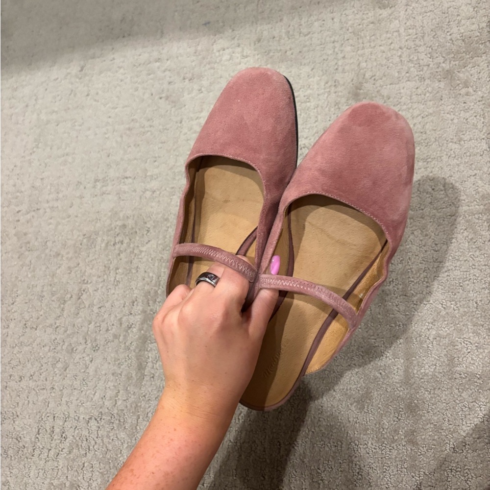 Madewell Greta Suede Ballet Flat